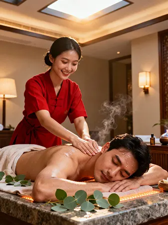 Ragini SPA Massage Center Interior - Professional Spa in Ajman